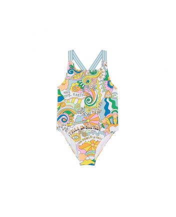 Girls Ivory Love To Dream Swimsuit