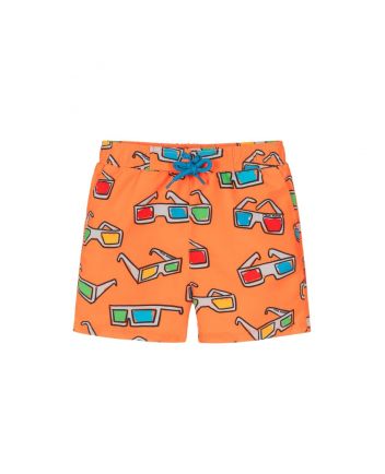Boys Orange Swim Shorts