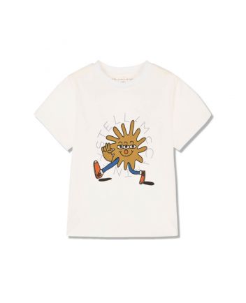 Boys Ivory Organic Cotton T-Shirt