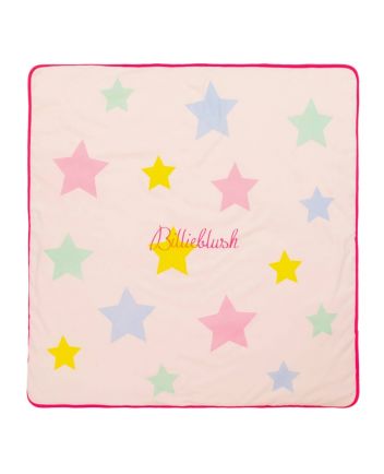 Baby Girls Pink Padded Star Blanket (76cm)