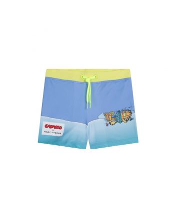 Boys Garfield Cartoon Print Swim Short