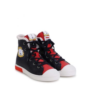 Boys Garfield High Top Trainers