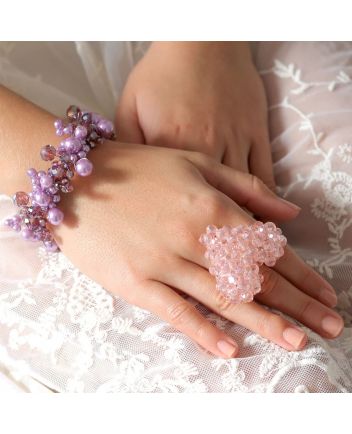 The My Love Heart Crystal Designer Girls Ring